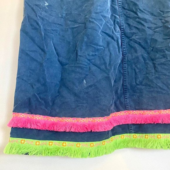 RETRO GECKO HAWAII MAXI DRESS COLORFUL SURF TEAM COVERUP BEACH - Picture 6 of 8